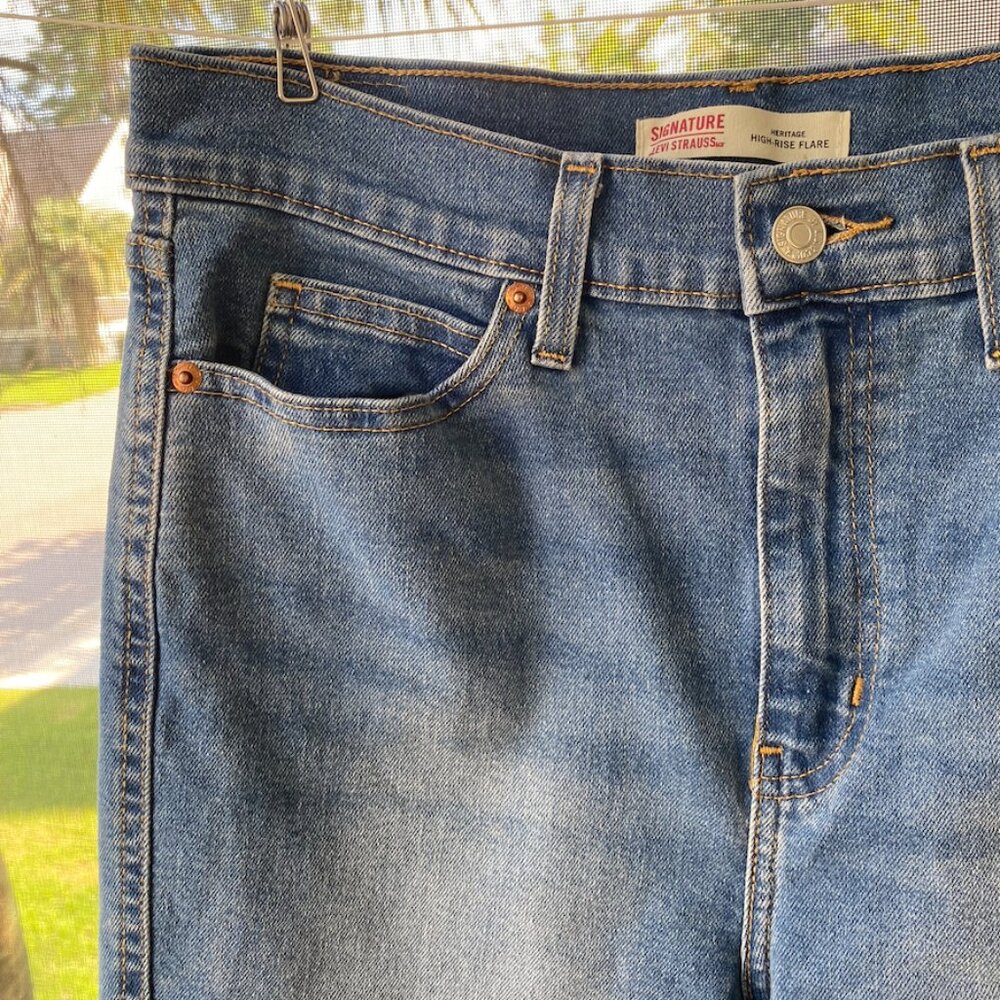 Levi Strauss Heritage High-Rise Flare